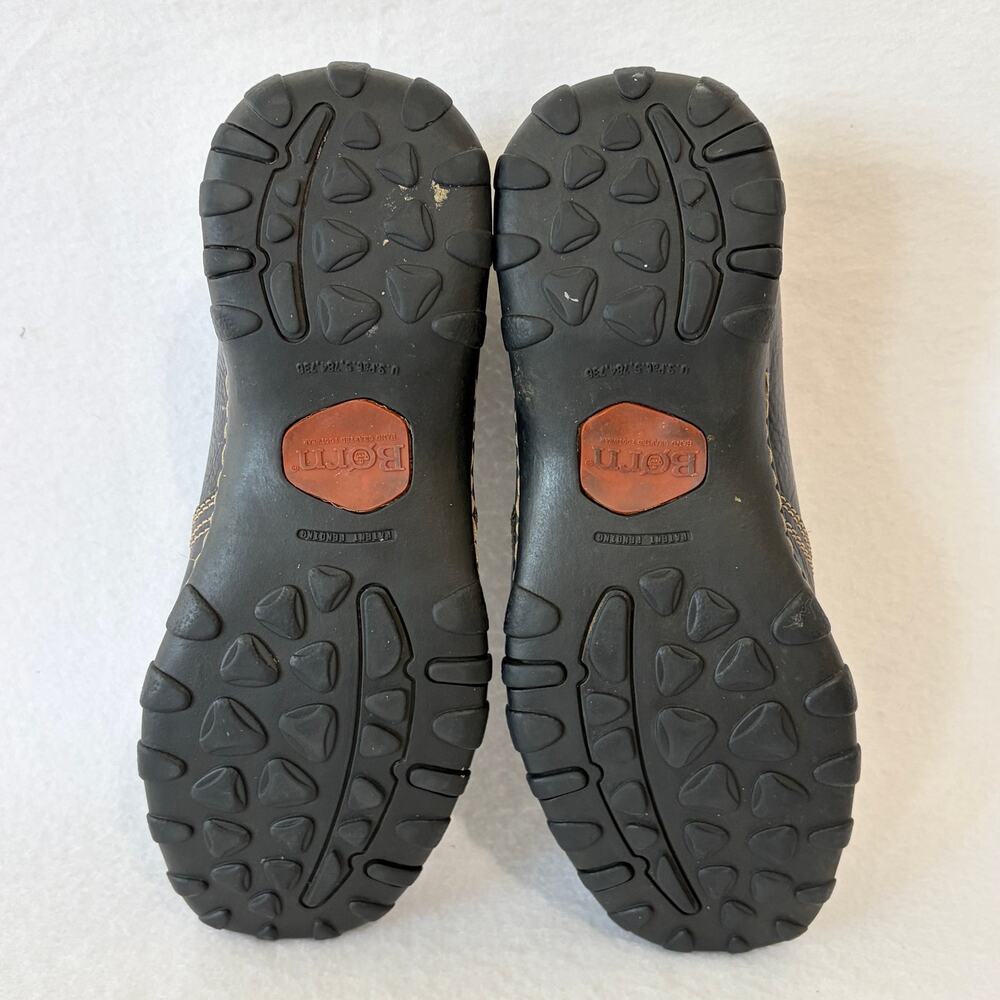 Born Concept Loafers Men's Size 9.5 EUR 43 Black Leather Casual Slip On Shoes - Picture 11 of 11